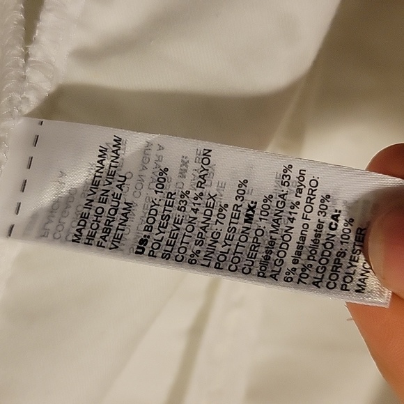 WHBM Lace Zip-Front Jacket - Picture 8 of 9